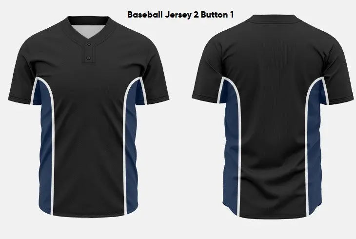 Custom Sublimated Baseball Jersey 2 Button BASE08 Flash Uniforms